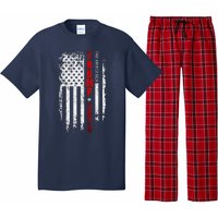 Donald Trump 2024 Take America Back American Flag Patriotic Pajama Set