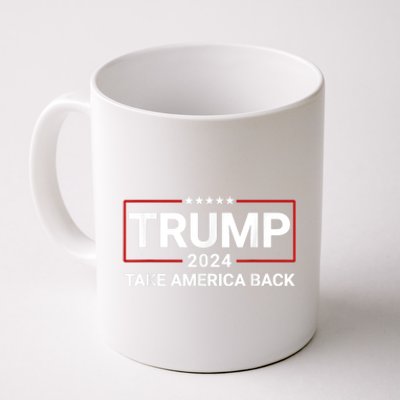 Donald Trump 2024 Take America Back Election The Return Coffee Mug