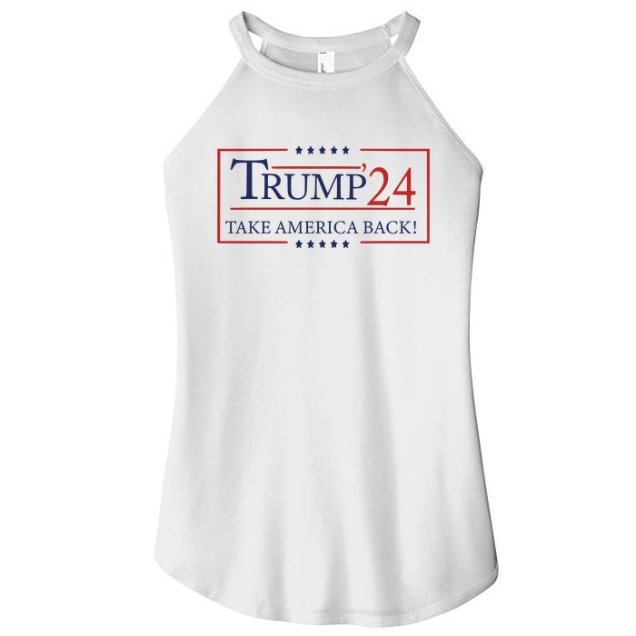 Donald Trump 2024 Take America Back USA United States Women's Perfect Tri Rocker Tank