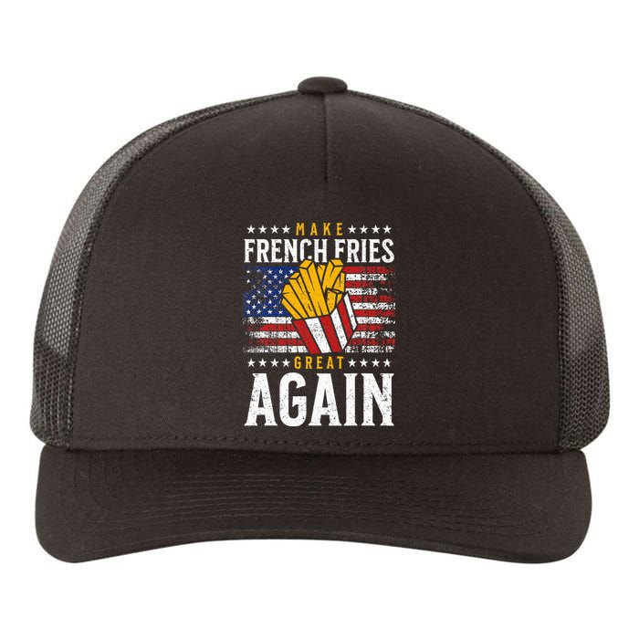 Donald Trump 2024 French Fry Make French Fries Great Again Yupoong Adult 5-Panel Trucker Hat