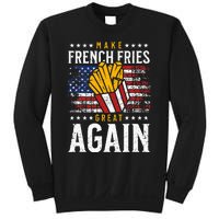 Donald Trump 2024 French Fry Make French Fries Great Again Sweatshirt