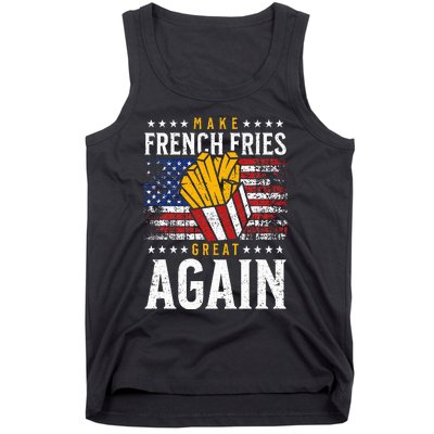 Donald Trump 2024 French Fry Make French Fries Great Again Tank Top