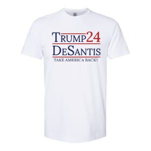 Donald Trump 2024 Take America Back USA United States Softstyle CVC T-Shirt