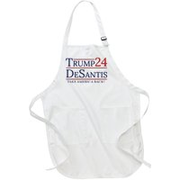 Donald Trump 2024 Take America Back USA United States Full-Length Apron With Pockets