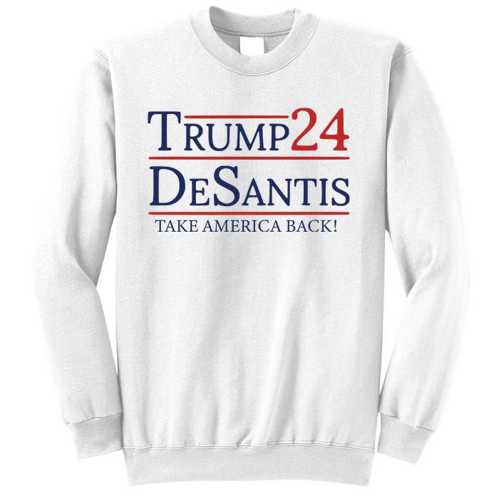 Donald Trump 2024 Take America Back USA United States Sweatshirt