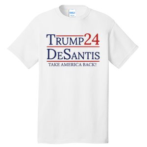 Donald Trump 2024 Take America Back USA United States Tall T-Shirt