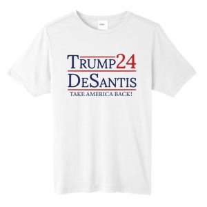 Donald Trump 2024 Take America Back USA United States Tall Fusion ChromaSoft Performance T-Shirt