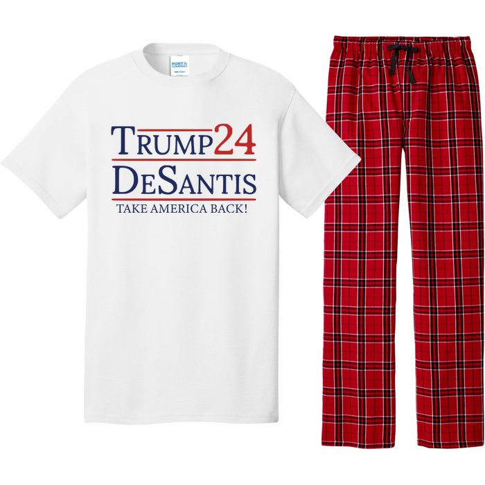 Donald Trump 2024 Take America Back USA United States Pajama Set