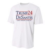 Donald Trump 2024 Take America Back USA United States Performance Sprint T-Shirt