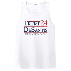 Donald Trump 2024 Take America Back USA United States PosiCharge Competitor Tank