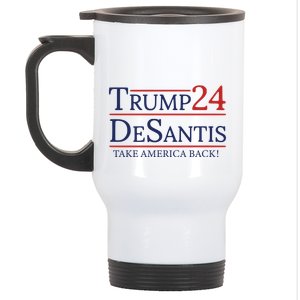 Donald Trump 2024 Take America Back USA United States Stainless Steel Travel Mug