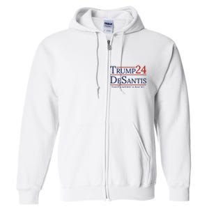 Donald Trump 2024 Take America Back USA United States Full Zip Hoodie