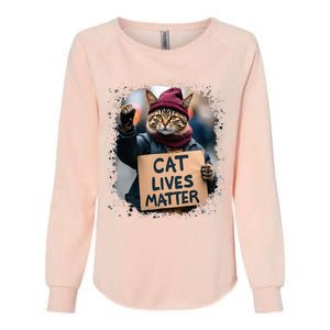 Donald Trump 2024 Cats Cat Lives Matter Trump Womens California Wash Sweatshirt