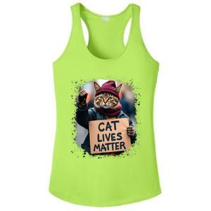 Donald Trump 2024 Cats Cat Lives Matter Trump Ladies PosiCharge Competitor Racerback Tank