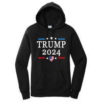 Donald Trump 2024,Save America Again USA Flag Election 2024 Women's Pullover Hoodie