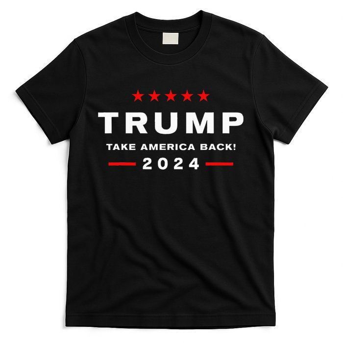 Donald Trump 2024 Take America Back Election T-Shirt