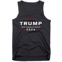 Donald Trump 2024 Take America Back Election Tank Top