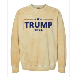 Donald Trump 2024 Take America Back USA Trump United States Colorblast Crewneck Sweatshirt