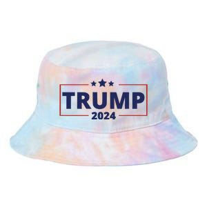 Donald Trump 2024 Take America Back USA Trump United States Tie Dye Newport Bucket Hat