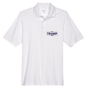 Donald Trump 2024 Take America Back USA Trump United States Men's Origin Performance Pique Polo