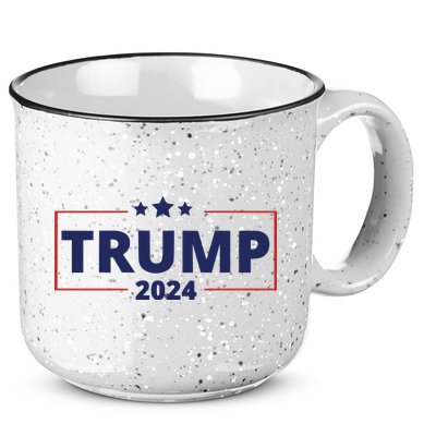Donald Trump 2024 Take America Back USA Trump United States 15oz Campfire Ceramic Mug