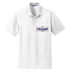 Donald Trump 2024 Take America Back USA Trump United States Dry Zone Grid Polo