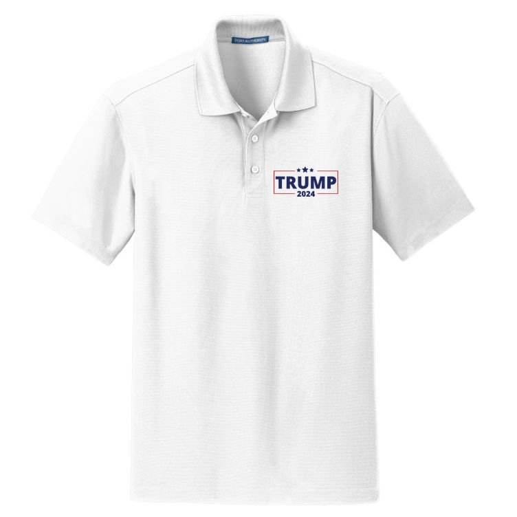 Donald Trump 2024 Take America Back USA Trump United States Dry Zone Grid Polo