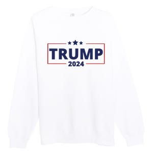 Donald Trump 2024 Take America Back USA Trump United States Premium Crewneck Sweatshirt