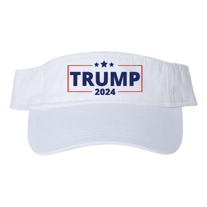 Donald Trump 2024 Take America Back USA Trump United States Valucap Bio-Washed Visor