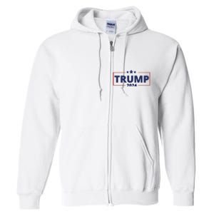 Donald Trump 2024 Take America Back USA Trump United States Full Zip Hoodie