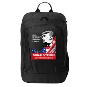 Donald Trump 2024 Take America Back 47TH US president City Backpack