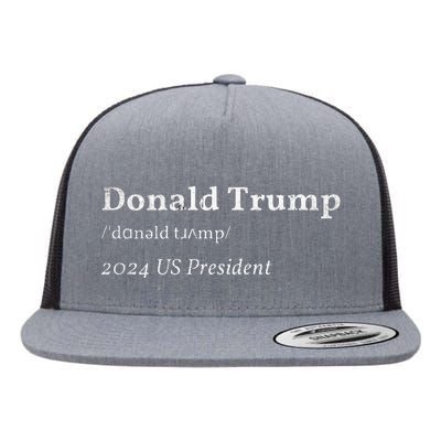 Donald Trump 2024 Take America Back 47TH US president Flat Bill Trucker Hat