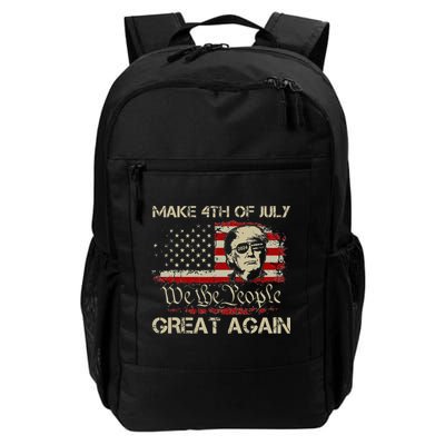 Donald Trump 2024 Make 4th Of July Great Again Backpack