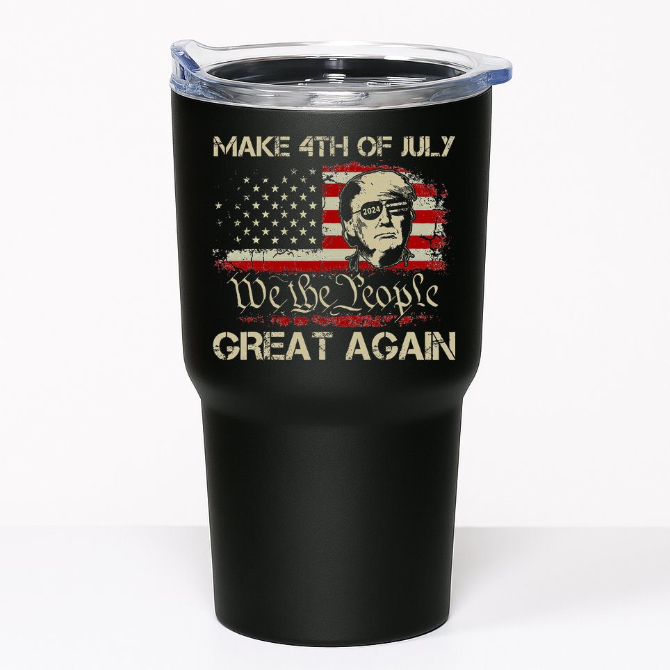 Donald Trump 2024 Make 4th Of July Great Again Tumbler