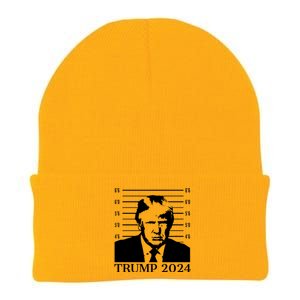 Donald Trump 2024 Mugshot Take America Back Usa Knit Cap Winter Beanie