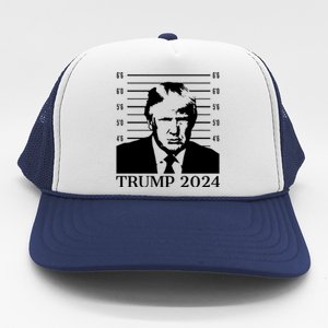 Donald Trump 2024 Mugshot Take America Back Usa Trucker Hat