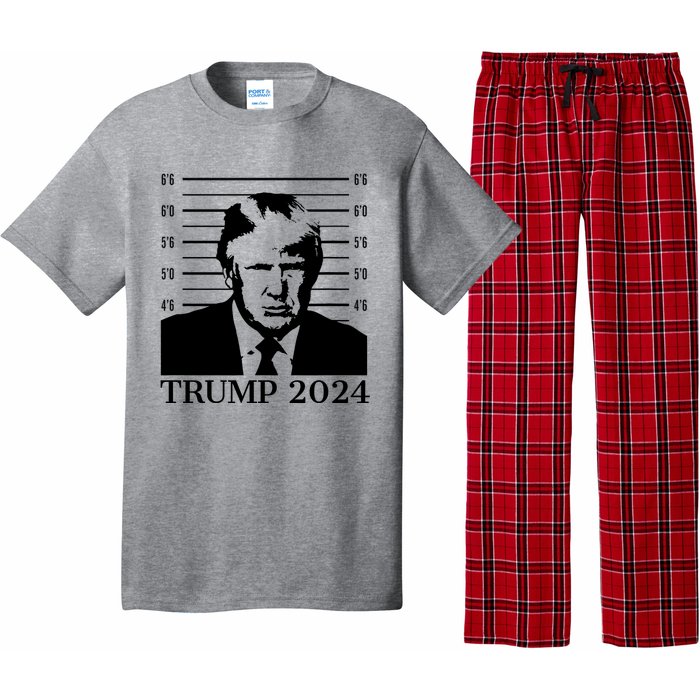 Donald Trump 2024 Mugshot Take America Back Usa Pajama Set