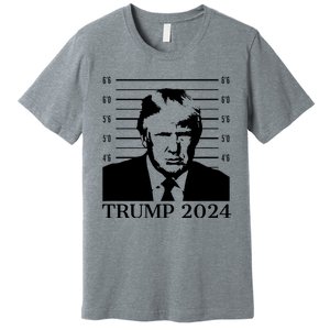 Donald Trump 2024 Mugshot Take America Back Usa Premium T-Shirt