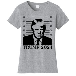 Donald Trump 2024 Mugshot Take America Back Usa Women's T-Shirt