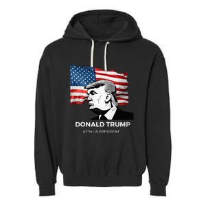 Donald Trump 2024 Take America Back 47TH US president  Garment-Dyed Fleece Hoodie