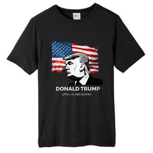 Donald Trump 2024 Take America Back 47TH US president  Tall Fusion ChromaSoft Performance T-Shirt