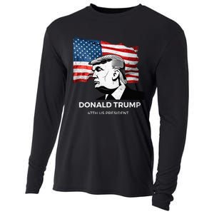 Donald Trump 2024 Take America Back 47TH US president  Cooling Performance Long Sleeve Crew