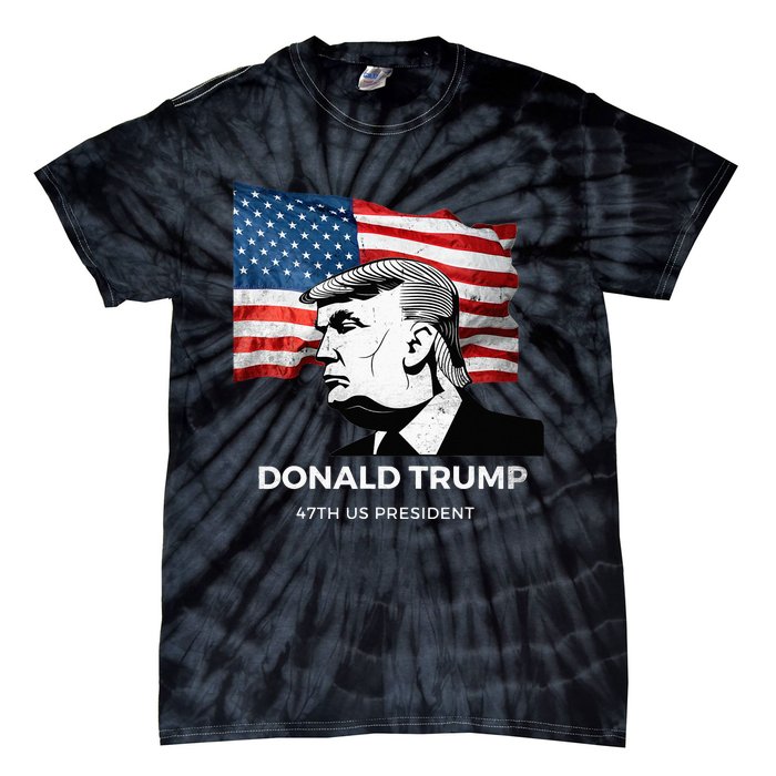 Donald Trump 2024 Take America Back 47TH US president  Tie-Dye T-Shirt