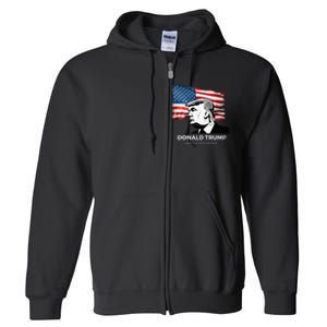 Donald Trump 2024 Take America Back 47TH US president  Full Zip Hoodie