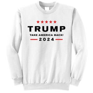 Donald Trump 2024 Take America Back Election Sweatshirt