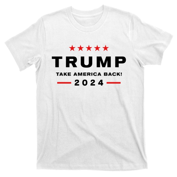 Donald Trump 2024 Take America Back Election T-Shirt