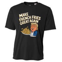 Donald Trump 2024 French Fry Make French Fries Great Again Cooling Performance Crew T-Shirt