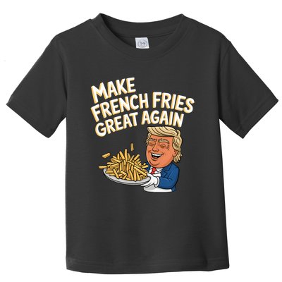 Donald Trump 2024 French Fry Make French Fries Great Again Toddler T-Shirt