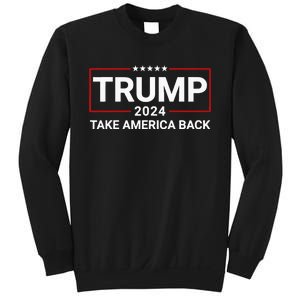 Donald Trump 2024 Take America Back Election The Return Sweatshirt