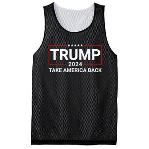 Donald Trump 2024 Take America Back Election The Return Mesh Reversible Basketball Jersey Tank